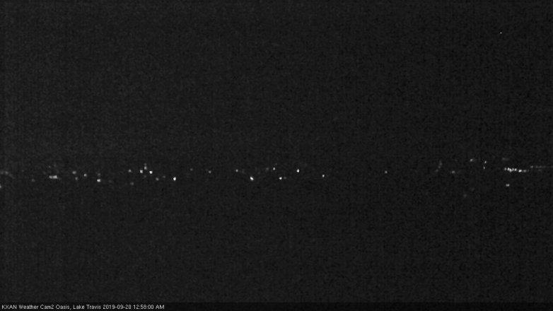 Lake Travis webcam, September 19, 2019 12:00 AM CT