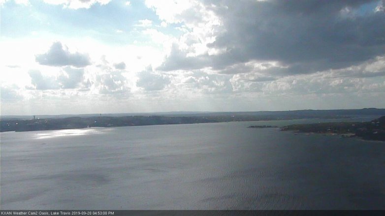 Lake Travis webcam, September 20, 2019 3:55 PM CT