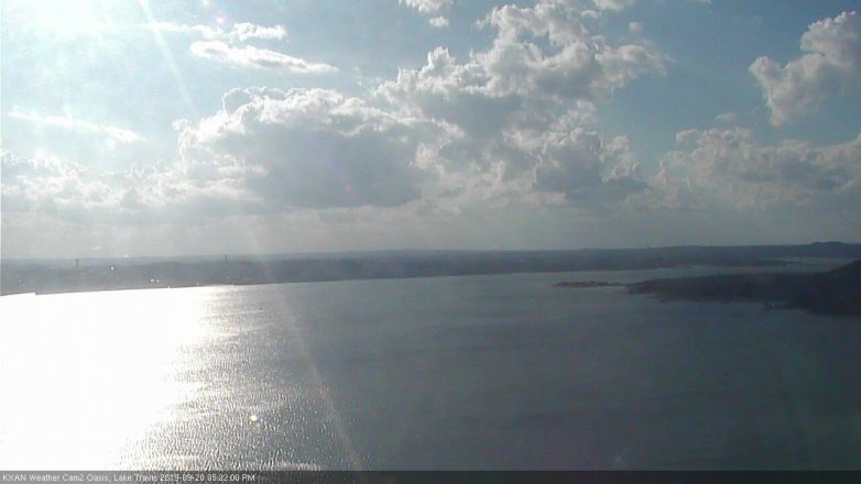 Lake Travis webcam, September 20, 2019 4:25 PM CT