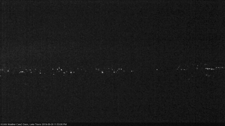 Lake Travis webcam, September 20, 2019 10:55 PM CT