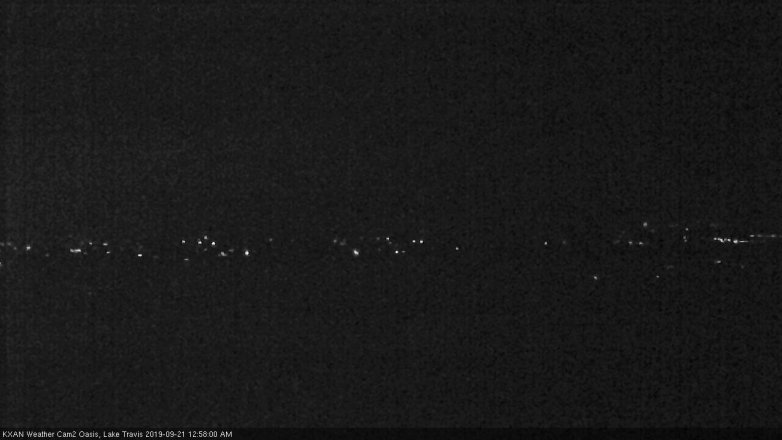 Lake Travis webcam, September 20, 2019 12:00 AM CT
