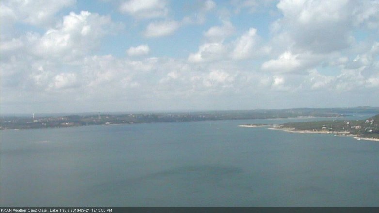 Lake Travis webcam, September 21, 2019 11:15 AM CT