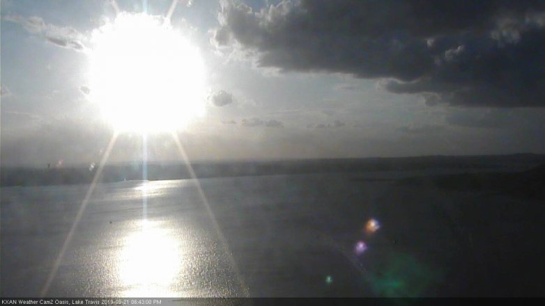 Lake Travis webcam, September 21, 2019 5:45 PM CT