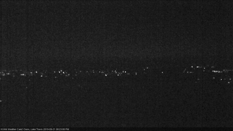 Lake Travis webcam, September 21, 2019 7:25 PM CT