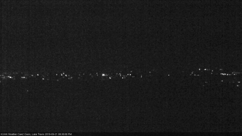 Lake Travis webcam, September 21, 2019 7:40 PM CT
