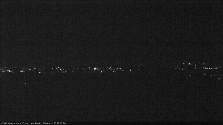 Lake Travis webcam, September 21, 2019 8:00 PM CT