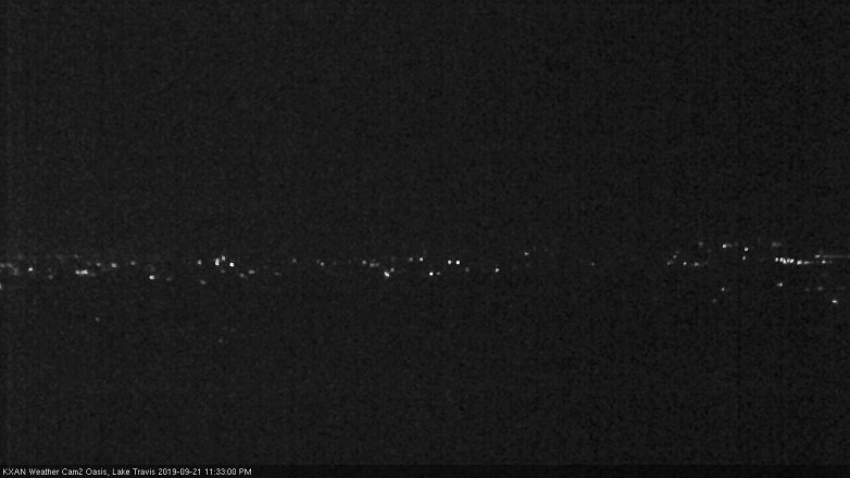 Lake Travis webcam, September 21, 2019 10:35 PM CT