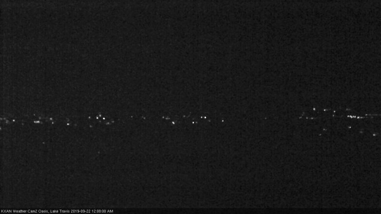 Lake Travis webcam, September 21, 2019 11:10 PM CT