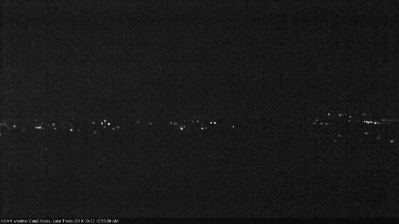 Lake Travis webcam, September 21, 2019 11:55 PM CT