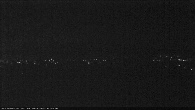 Lake Travis webcam, September 21, 2019 12:00 AM CT