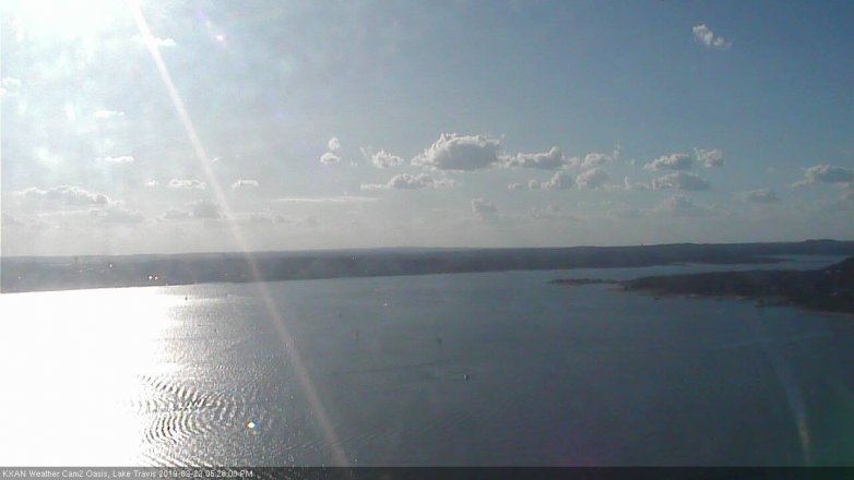 Lake Travis webcam, September 22, 2019 4:30 PM CT