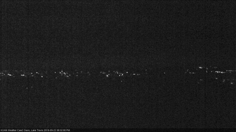 Lake Travis webcam, September 22, 2019 7:35 PM CT