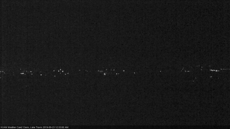 Lake Travis webcam, September 22, 2019 11:35 PM CT
