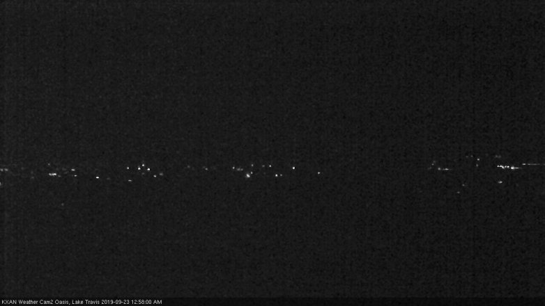Lake Travis webcam, September 22, 2019 12:00 AM CT
