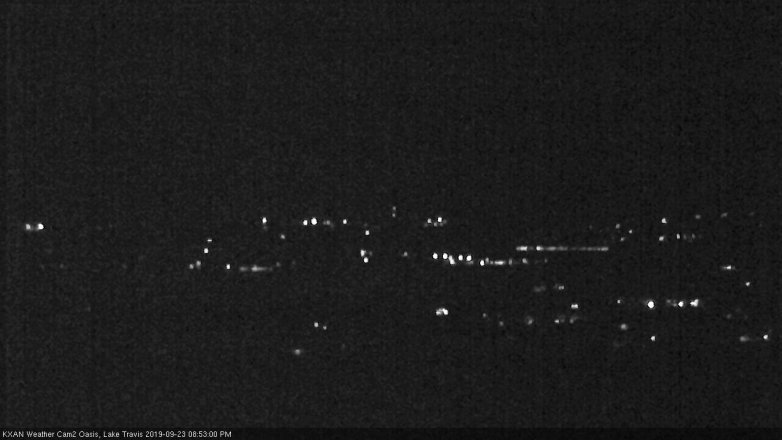 Lake Travis webcam, September 23, 2019 7:55 PM CT
