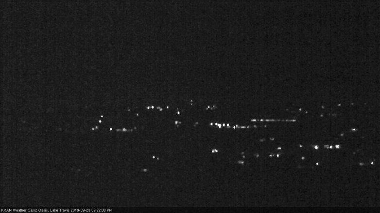 Lake Travis webcam, September 23, 2019 8:25 PM CT