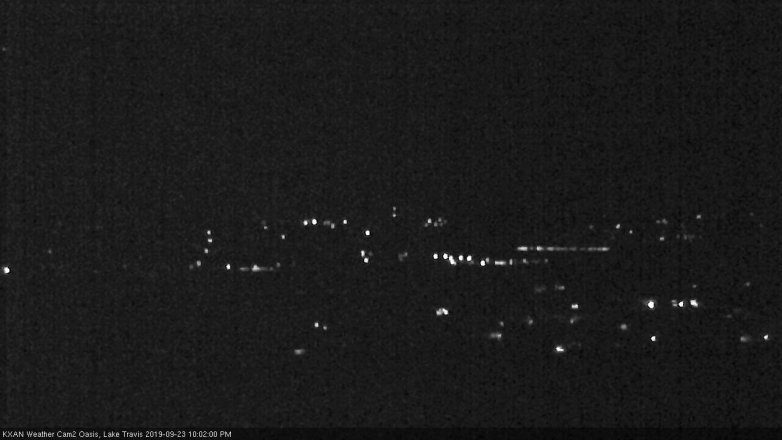 Lake Travis webcam, September 23, 2019 9:05 PM CT
