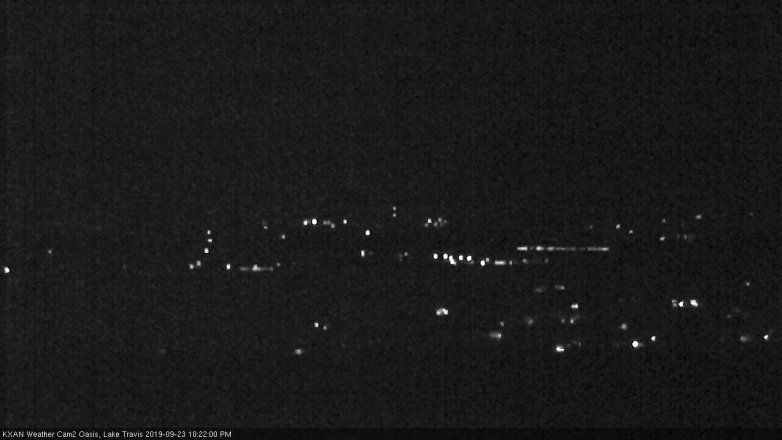 Lake Travis webcam, September 23, 2019 9:25 PM CT