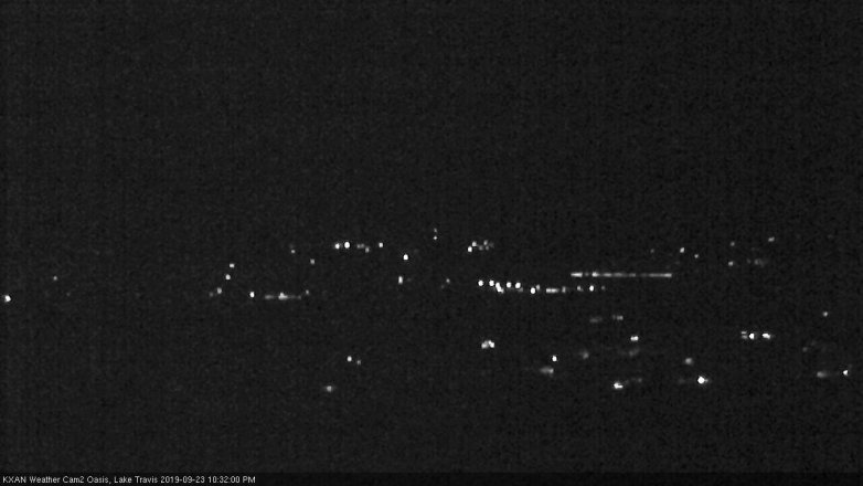 Lake Travis webcam, September 23, 2019 9:35 PM CT