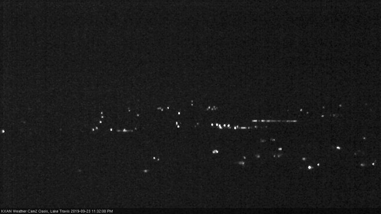 Lake Travis webcam, September 23, 2019 10:35 PM CT