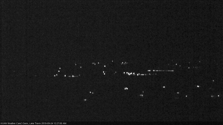 Lake Travis webcam, September 23, 2019 11:30 PM CT