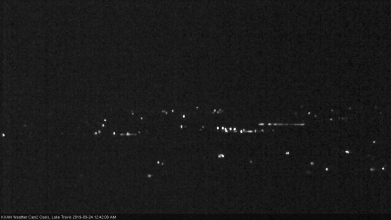 Lake Travis webcam, September 23, 2019 11:45 PM CT