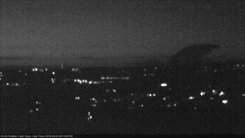 Lake Travis webcam, September 24, 2019 7:15 PM CT