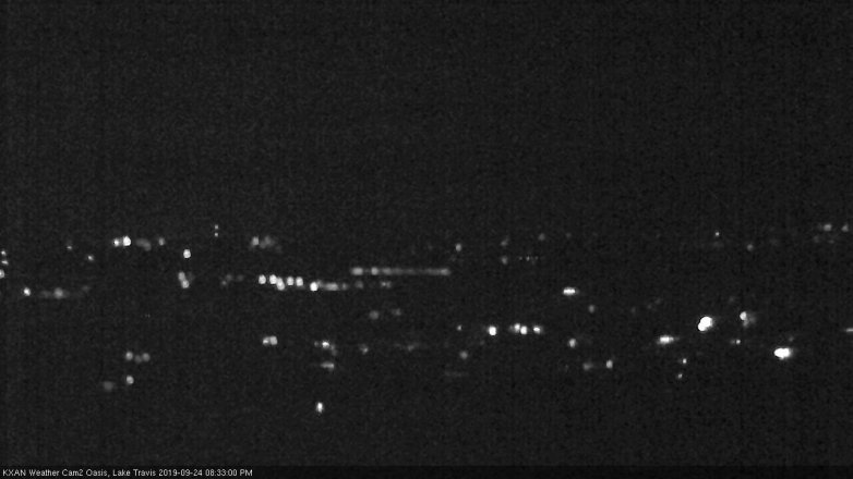 Lake Travis webcam, September 24, 2019 7:35 PM CT