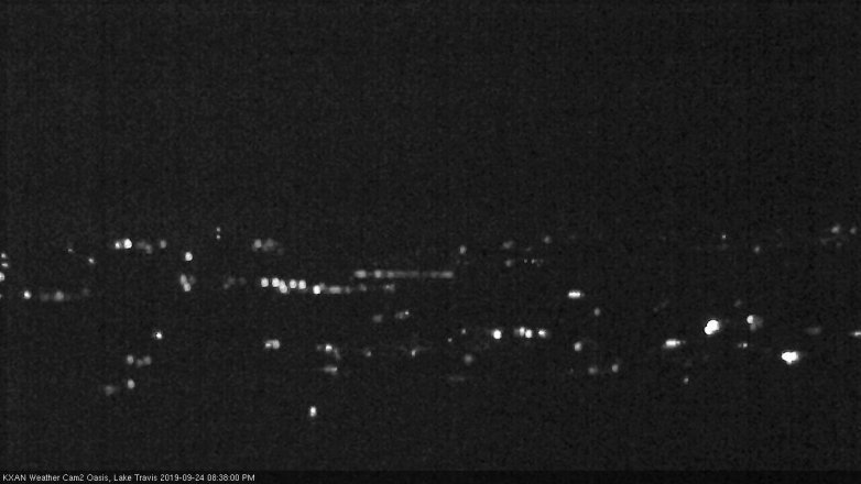 Lake Travis webcam, September 24, 2019 7:40 PM CT