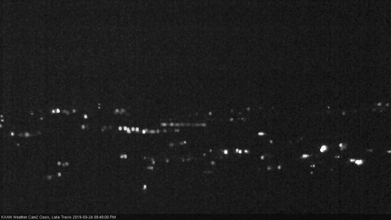 Lake Travis webcam, September 24, 2019 7:50 PM CT