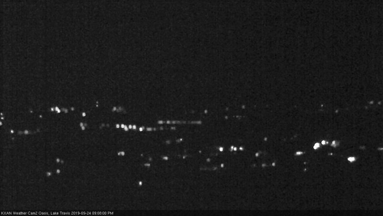 Lake Travis webcam, September 24, 2019 8:10 PM CT