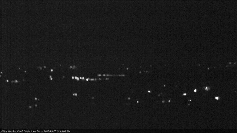 Lake Travis webcam, September 24, 2019 11:45 PM CT