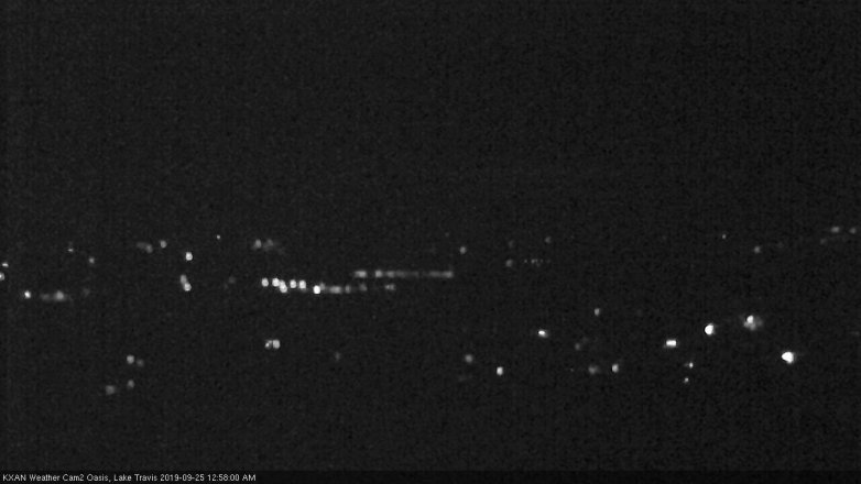 Lake Travis webcam, September 24, 2019 12:00 AM CT