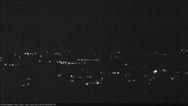 Lake Travis webcam, September 25, 2019 7:30 PM CT