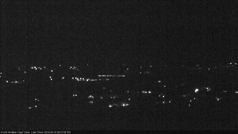 Lake Travis webcam, September 25, 2019 7:40 PM CT