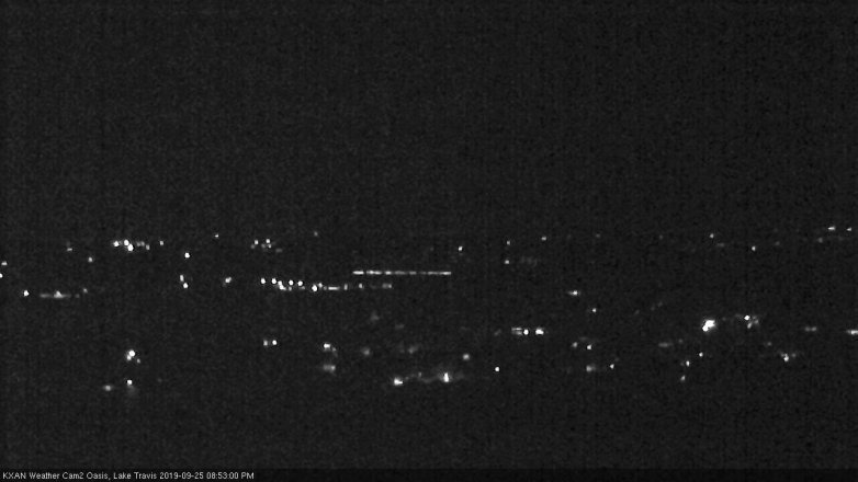 Lake Travis webcam, September 25, 2019 7:55 PM CT