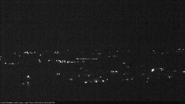 Lake Travis webcam, September 25, 2019 8:35 PM CT