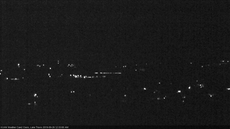 Lake Travis webcam, September 25, 2019 11:35 PM CT