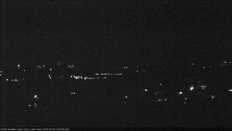 Lake Travis webcam, September 25, 2019 11:55 PM CT