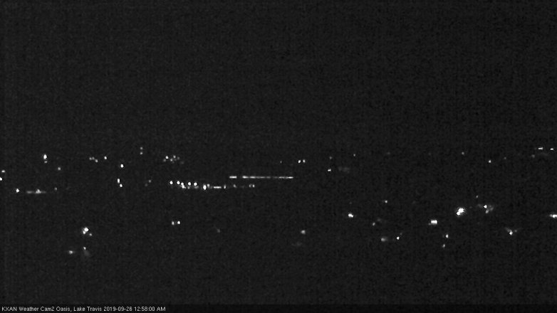Lake Travis webcam, September 25, 2019 12:00 AM CT