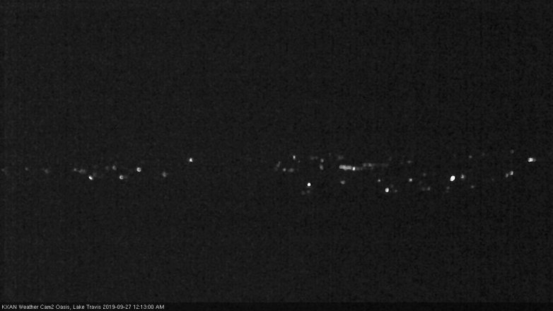 Lake Travis webcam, September 26, 2019 11:15 PM CT