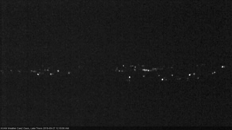 Lake Travis webcam, September 26, 2019 11:20 PM CT
