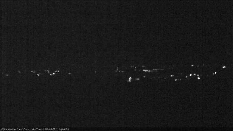 Lake Travis webcam, September 27, 2019 10:35 PM CT