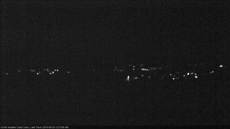 Lake Travis webcam, September 27, 2019 11:40 PM CT