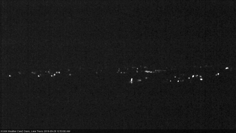 Lake Travis webcam, September 27, 2019 11:55 PM CT