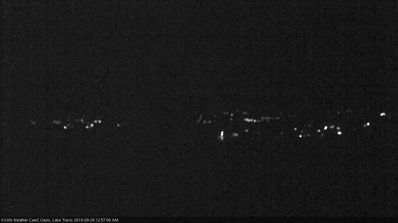 Lake Travis webcam, September 27, 2019 12:00 AM CT