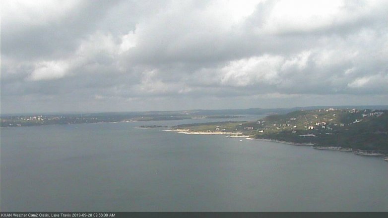 Lake Travis webcam, September 28, 2019 9:00 AM CT