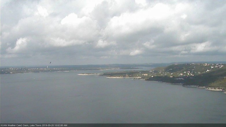 Lake Travis webcam, September 28, 2019 9:05 AM CT