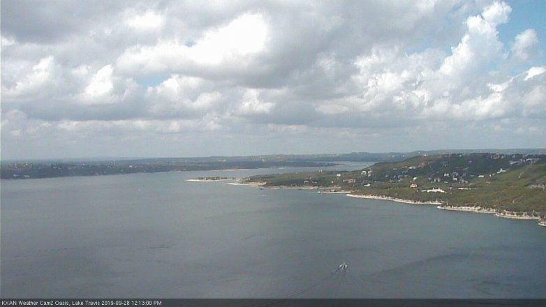 Lake Travis webcam, September 28, 2019 11:15 AM CT