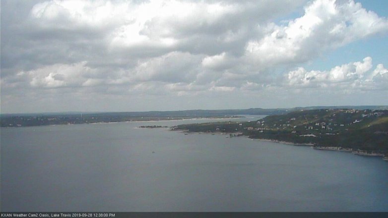 Lake Travis webcam, September 28, 2019 11:40 AM CT
